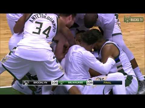 John Henson's Buzzer Beating Game Winner (10/29/16)