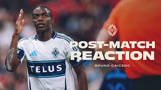 Bruno Caicedo Post-Victory Reaction vs Sporting Kansas City????️