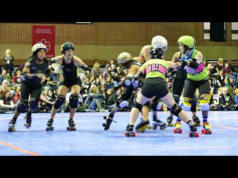 Highlights: Day 1 pt 2 - 2019 International WFTDA Championships Montreal