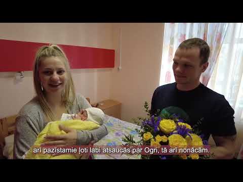 Ogres rajona slimnīcā pasaulē nācis 100.mazulis šogad. 14.03.2022.