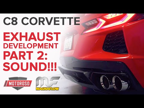 Magnaflow C8 Exhaust Part 2 - SOUND!!! OEM Z51 vs. Magnaflow cat-back on Mid-engine Corvette
