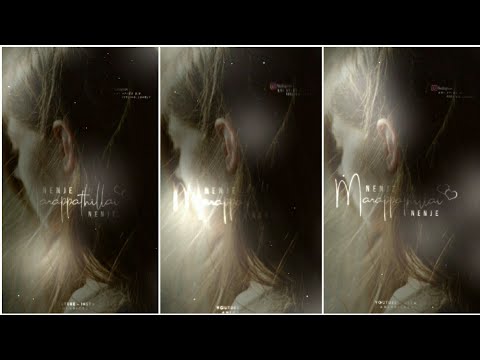 Marapathillai Nenje Nenje ❤|Oh My Kadavule |Love Song |Female Version |Whatsapp Status