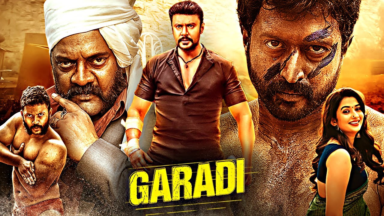  Garadi | Darshan, Yashas Surya & Sonal Monteiro New Released South Action Hindi Dubbed Movie