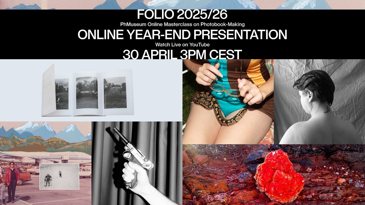 FOLIO 2025/26 | PhMuseum Online Masterclass on PhotoBook Making Year-End Presentation