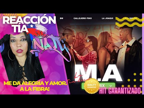 REACCIÓN - BM, Callejero Fino, La Joaqui, Lola Índigo - M.A (Remix) [Prod Phontana, Alan Gomez]