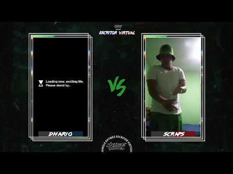 SCRAPS (THE KID PROBLEMS) VS DHARIO - ESCRITOR VIRTUAL - BATALLAS ESCRITAS JUNGLE RHYMES