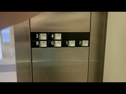 EPIC BELLS! Montgomery Vector Traction North Elevators @ Allen Library- UW- Seattle, WA