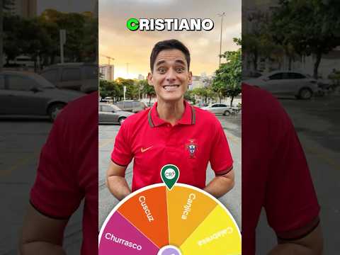 COMENDO COISAS COM AS LETRAS DO CR7