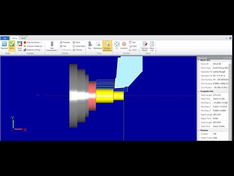 CNC LATHE PROGRAMMING ( FANUC ) LESSON 1 - LEARN TO WRITE PROGRAM  ON A  CNC LATHE