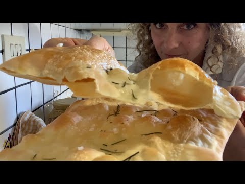 SCROCCHIARELLA romana la pizza SENZA LIEVITO 😍! #scrocchiarella  #pizzaromana