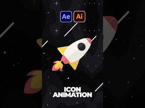 Create Any Icon Animation In After Effects Tutorial