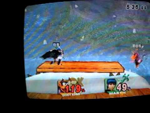 mikeHAZE (Marth) vs Gnes (Diddy) 2
