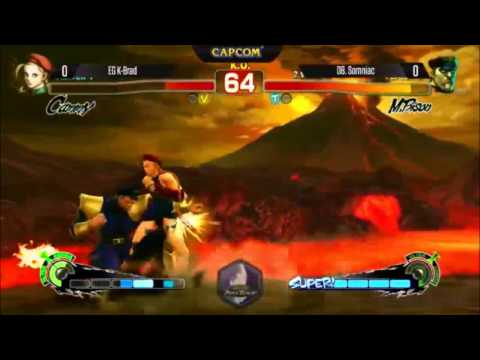 EVO 2014 - EG K-Brad (Camy) Vs DB.Somniac (Bison)  - Ultra Street Fighter 4