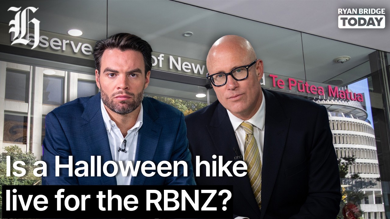 Is a Halloween hike live for the RBNZ? | Ryan Bridge TODAY