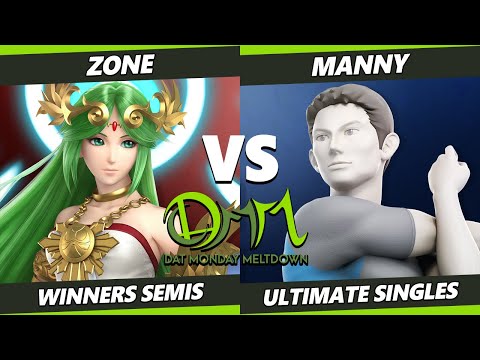 DAT Monday Meltdown 227 Winners Semis - Zone (Palutena) Vs. Manny (Wii Fit) SSBU Ultimate Tournament