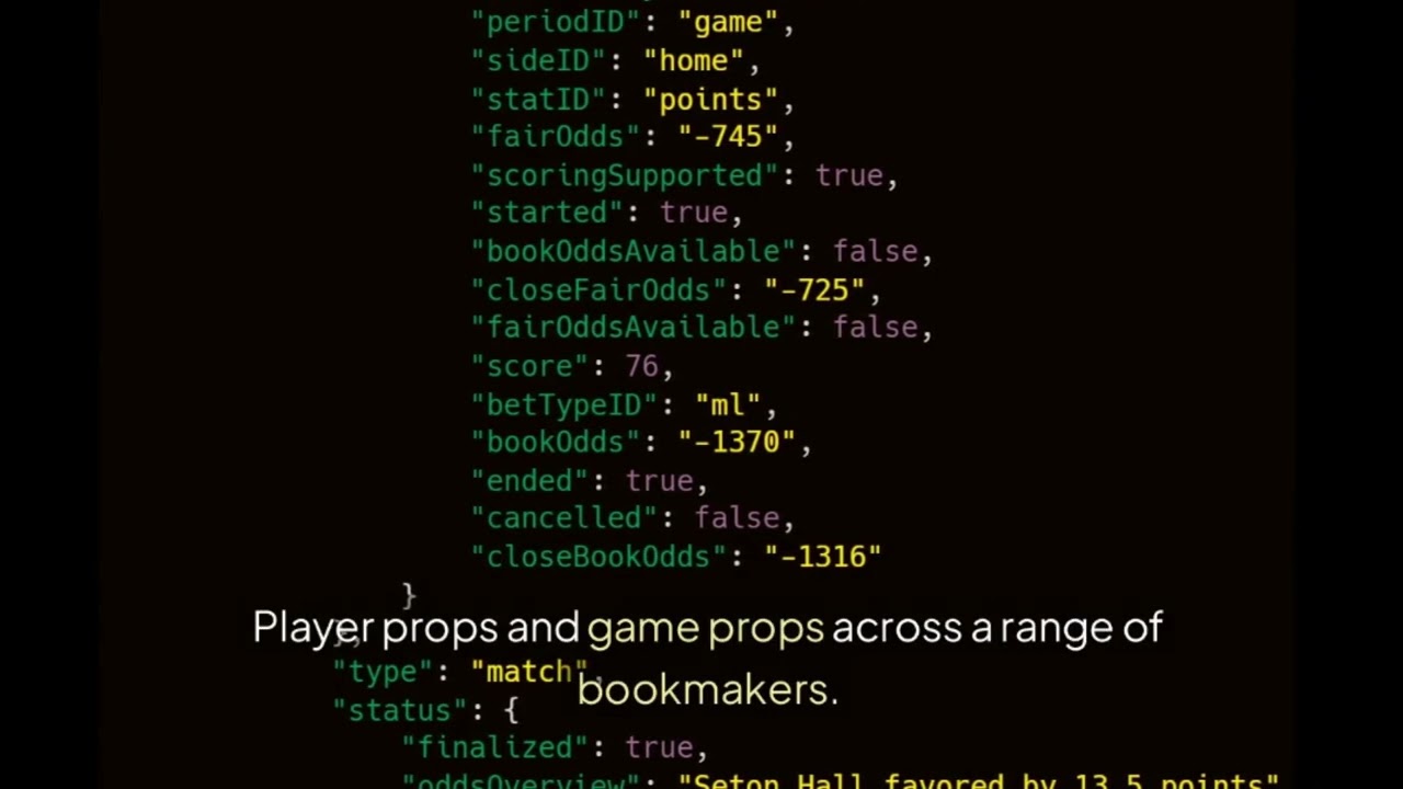 SportsGameOdds video preview