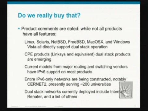IPv4/IPv6 Transition Status and Recommendations