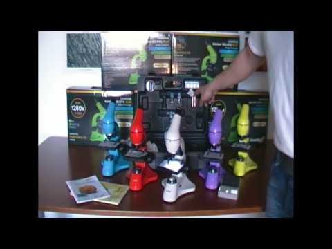 Микроскопы Levenhuk Rainbow 50L PLUS – видеообзор серии микроскопов