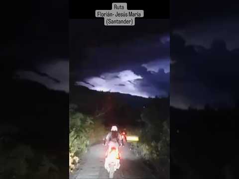 OffRoad Nocturno - Ruta Florian - Jesús María  Santander #MotoAventura #OffRoad #NightRide #ADVrider