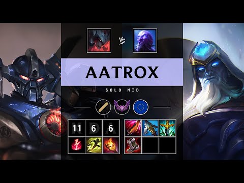 Aatrox Mid vs Ryze - EUW Master Patch 25.13