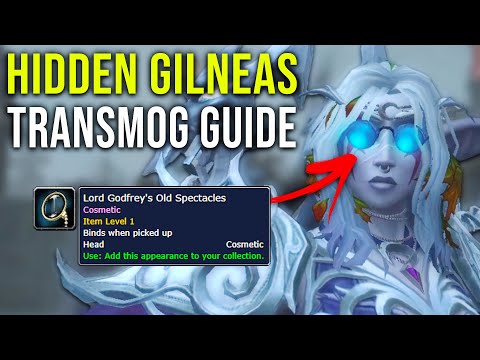How to Get Lord Godfrey's Old Spectacles - Hidden Gilneas Transmog - 10.2.5 WoW