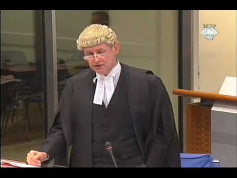 The Prosecutor v Slobadan Milosevic - Steven Kay QC