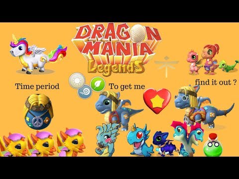 breeding time period to get Hippie dragon / dragon mania legends  tutorial