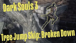 How to do the Firelink Shrine Tree Jump Skip step by step (Dark Souls 3 2022)