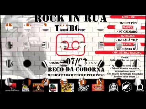 Vinheta - Rock in Rua - Tribos Go ! 07/02/2016 - Beco da Codorna Gyn-Go