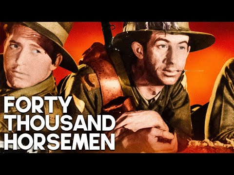 40,000 Horsemen | WW1 Movie | Historical Drama Film | Classic Movie