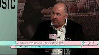 Matt Sobb of MonkeyJunk Backstage at the 2018 JUNO Awards