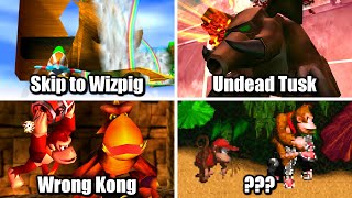 The Craziest Glitches in Donkey Kong Games