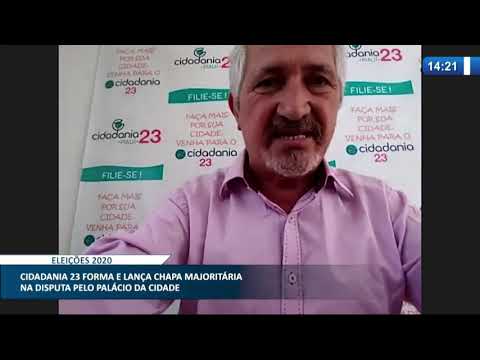 EleiçoÌƒes 2020: Cidadania 23 lança chapa majoritaÌria na disputa pelo PalaÌcio da Cidade 05 0