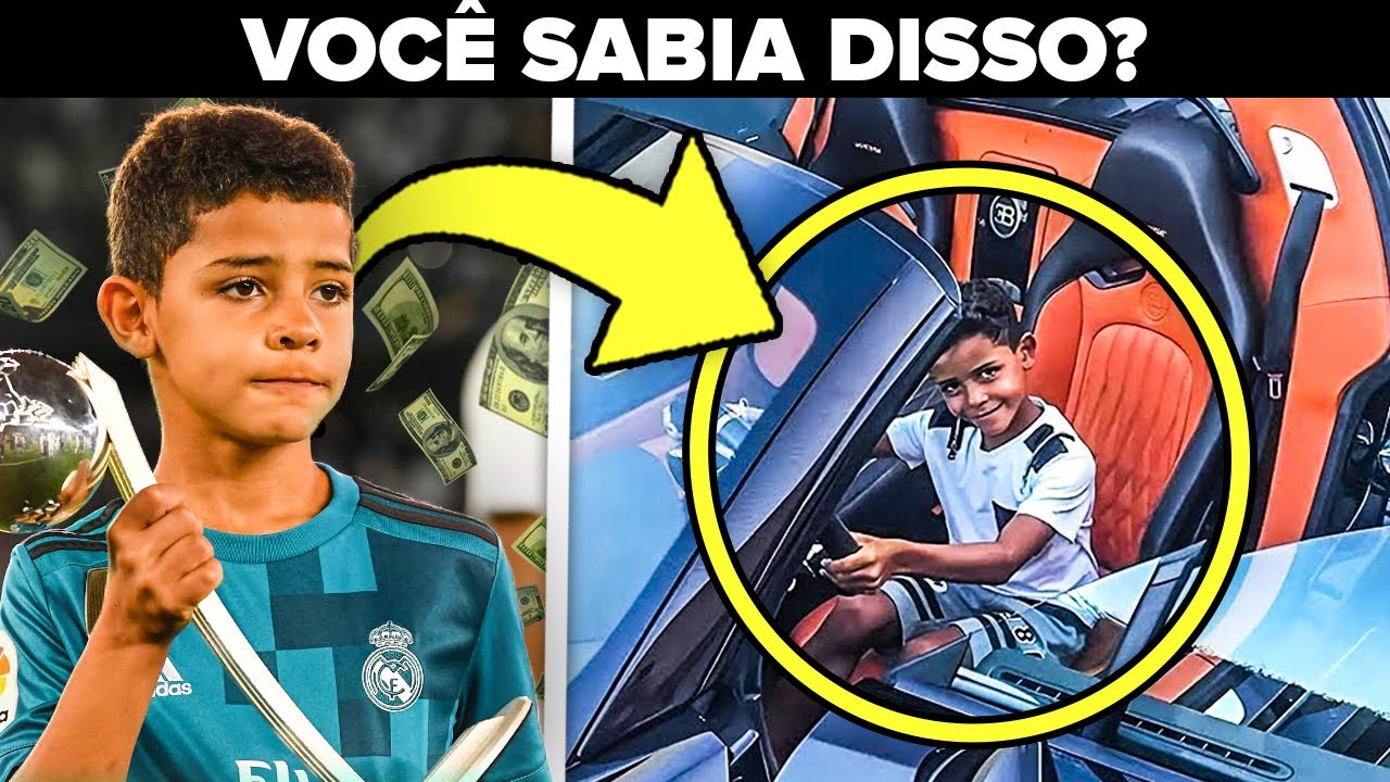 Assim é a Vida Luxuosa do Filho de Cristiano Ronaldo
