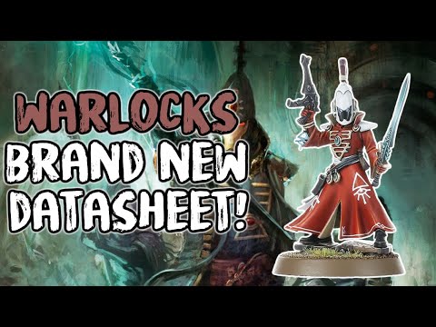 WARLOCK DATASHEET LEAKED! Huge Profile Changes! │ Warhammer 40k 9th Edition