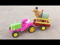 How To Make Tractor Trolley Loading Cow DIY Camel Trolley Woodworking ShaniLife45