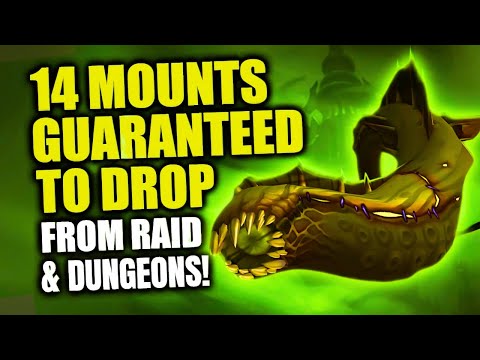 All 100% Drop Chance Raid & Dungeon Mounts! Get 12 Mounts In 1 Hour! WoW The War Within