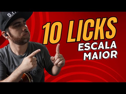 Escala Maior na Guitarra: 10 LICKS que você deve saber!