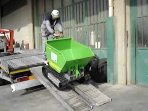 MOTOCARRIOLA CINGOLATA CASORZO TC 500 portata Kg 600- NUOVO USATO - PREZZO da Giordano Cairo