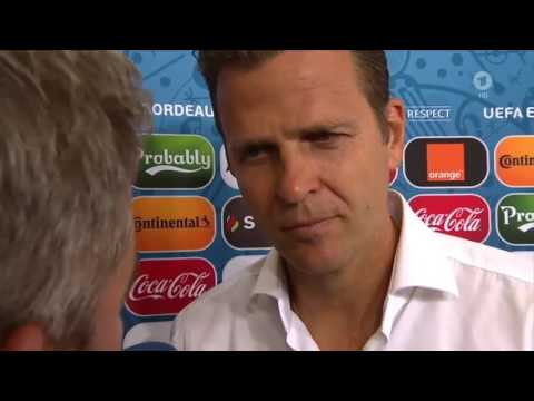 EURO2016 - Deutschland vs. Italien 02.07.2016 - Oliver Bierhoff im Interview nach dem Spiel