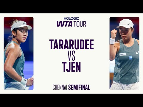 Lanlana Tararudee vs. Janice Tjen | 2025 Chennai Semifinal | WTA Match Highlights