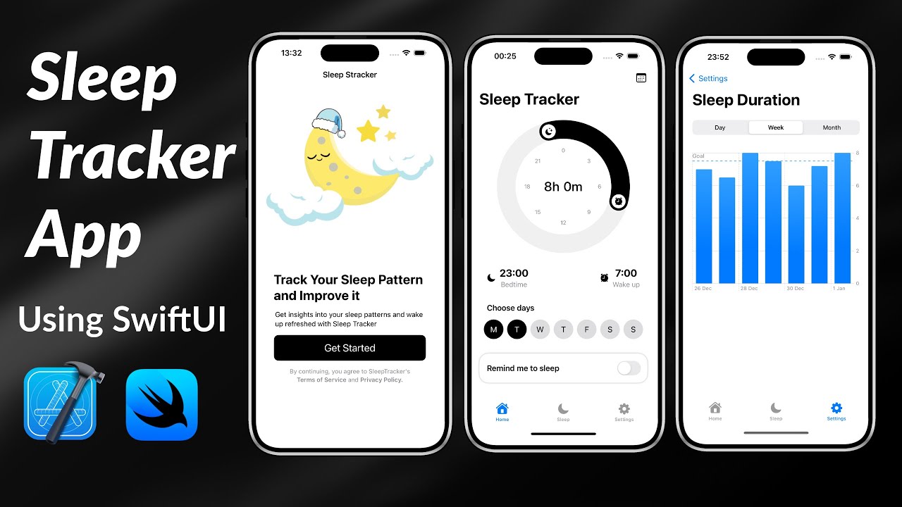 Build a SwiftUI Sleep Tracker App | Ultimate Step-by-Step Tutorial | Xcode 16 | iOS 18