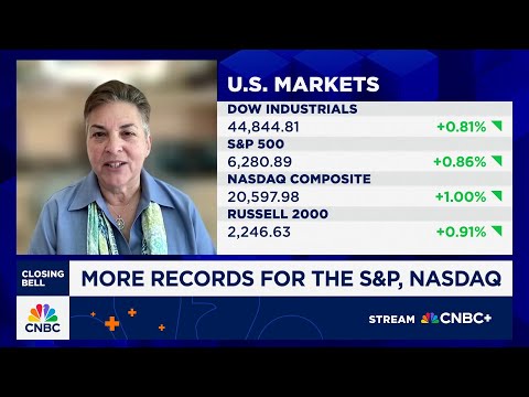 The market will continue to grind higher over the near-term, says Morgan Stanley's Lisa Shallet