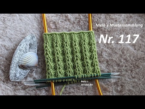 Sock pattern no. 117 - Knitting pattern in the round / knitting sock pattern
