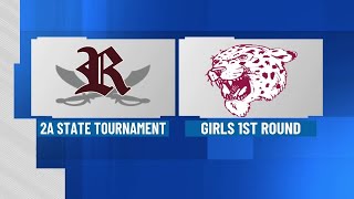 2025 2A State Tournament: Riverside girls beat Alpena in 1st Round