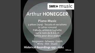 Prélude, Arioso, and Fughetta on the Name BACH, H 81: Prelude, arioso et fughette sur le nom de...