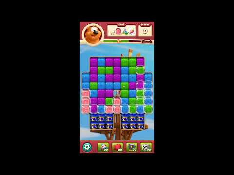 Toon Blast Level 8420 - NO BOOSTERS 🐻🐺🐱 | SKILLGAMING ✔️