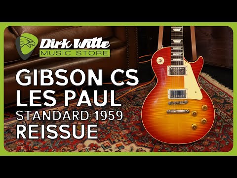 Gibson 1959 Les Paul Standard Reissue VOS Washed Cherry Sunburst image 16
