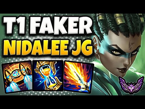 T1 Faker Nidalee vs Karthus [ Jungle ] Korea Master Patch 14.12 ✅