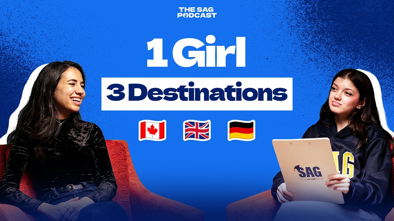 She Studied in 3 Countries Abroad… Here’s What She Learned 🎓 | SAG Podcast